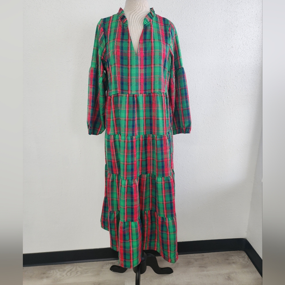 Michelle McDowell Christina Dress Plaid About You Size XL - Picture 6 of 11